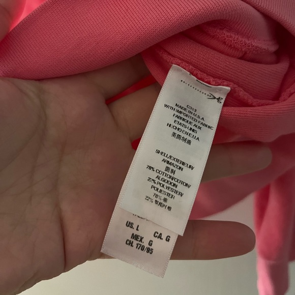 JUICY COUTURE Pink Zip Up Sweater Y2K - Picture 4 of 4